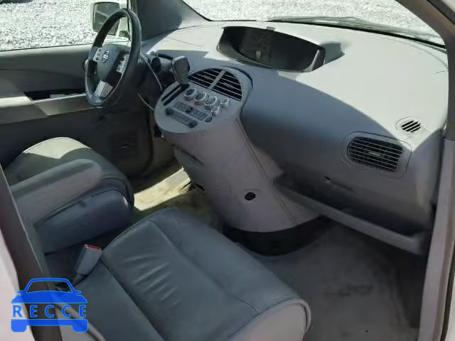 2005 NISSAN QUEST S/SE 5N1BV28U45N133458 image 4