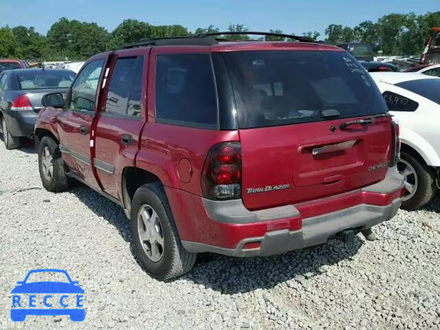 2002 CHEVROLET TRAILBLAZE 1GNDT13S522266818 image 2