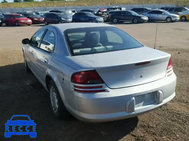 2002 DODGE STRATUS SE 1B3EL46X62N275744 Bild 2