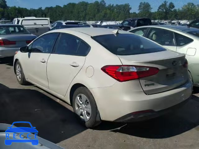 2015 KIA FORTE LX KNAFK4A6XF5365597 image 2