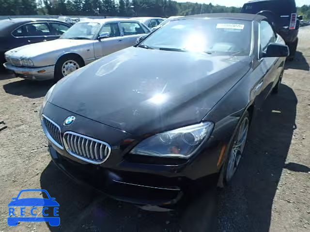 2012 BMW 650I WBALZ3C50CC397740 image 1