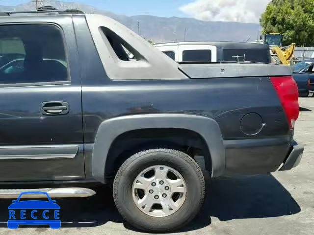 2005 CHEVROLET AVALANCHE 3GNEK12Z85G111908 зображення 9