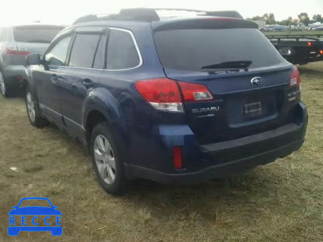 2011 SUBARU OUTBACK 2. 4S4BRBCC7B3401493 зображення 2