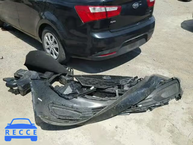 2014 KIA RIO LX KNADM4A32E6370728 image 9