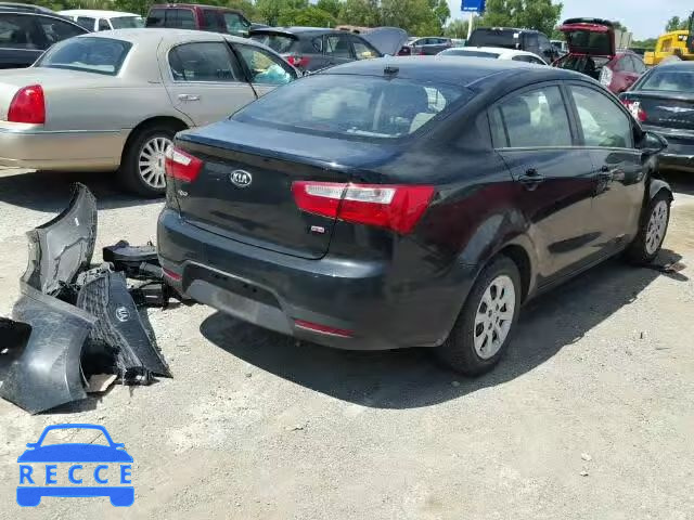 2014 KIA RIO LX KNADM4A32E6370728 image 3