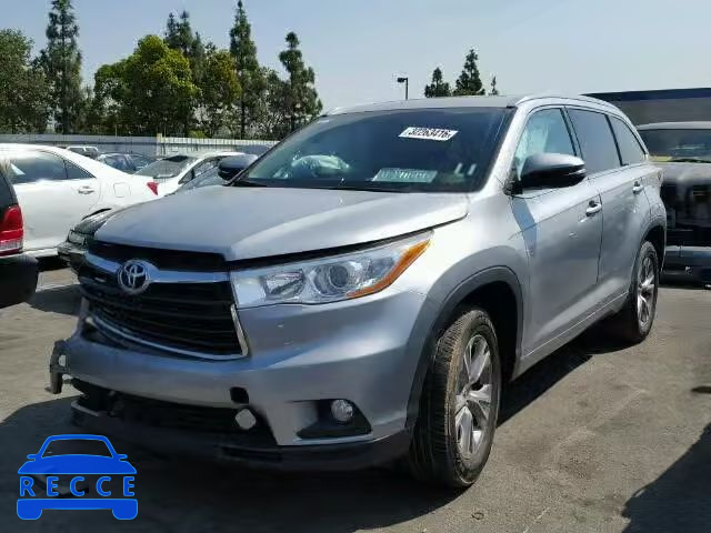 2014 TOYOTA HIGHLANDER 5TDKKRFH5ES007289 image 1