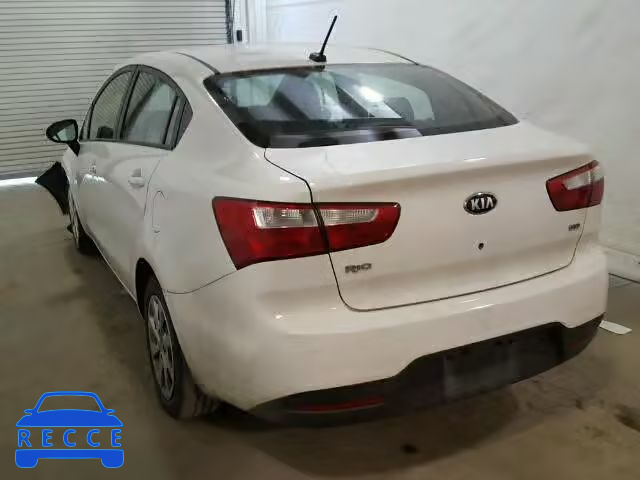 2013 KIA RIO LX KNADM4A31D6303164 image 2