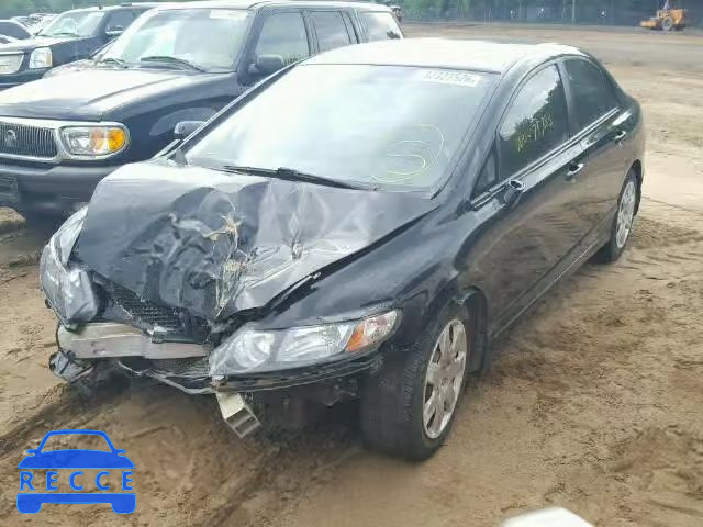 2011 HONDA CIVIC LX 19XFA1F59BE046601 зображення 1