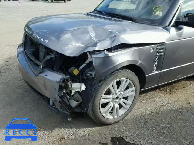 2011 LAND ROVER RANGE ROVE SALMF1D46BA354372 image 9