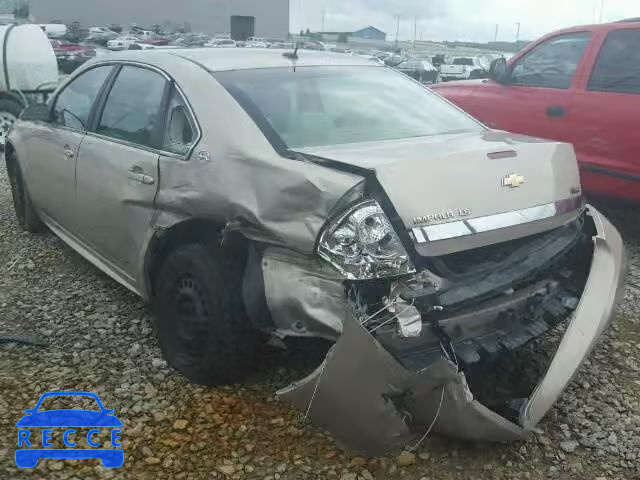 2009 CHEVROLET IMPALA LS 2G1WB57K791214289 image 2