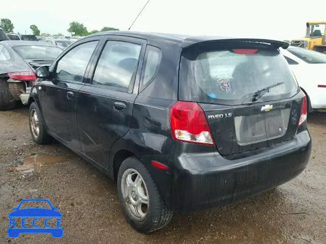 2006 CHEVROLET AVEO/LS KL1TD66616B668927 image 2