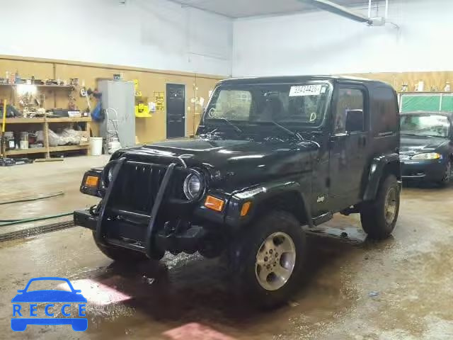 2000 JEEP WRANGLER S 1J4FA49S4YP711300 image 1