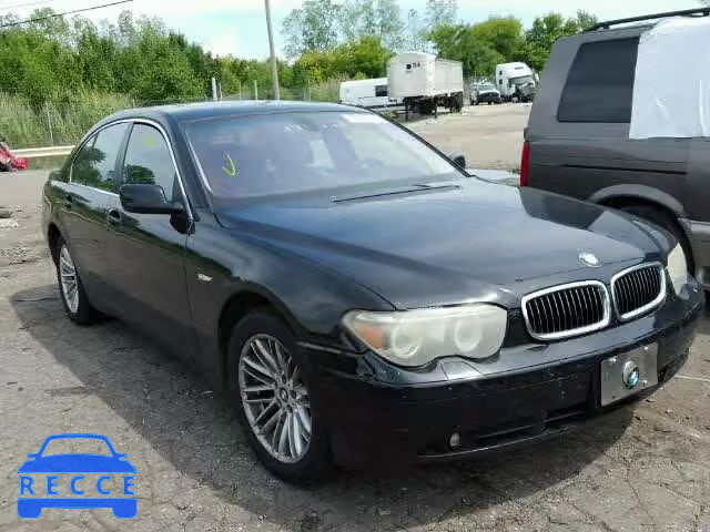 2005 BMW 745I WBAGL63505DP74312 зображення 0