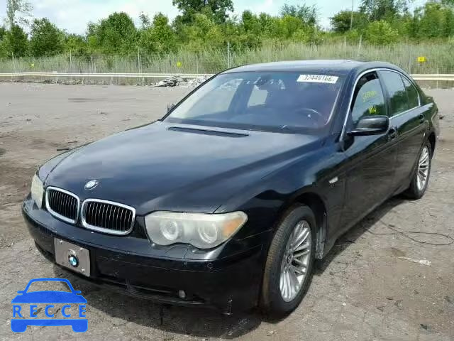2005 BMW 745I WBAGL63505DP74312 Bild 1