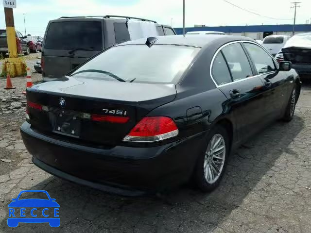 2005 BMW 745I WBAGL63505DP74312 зображення 3