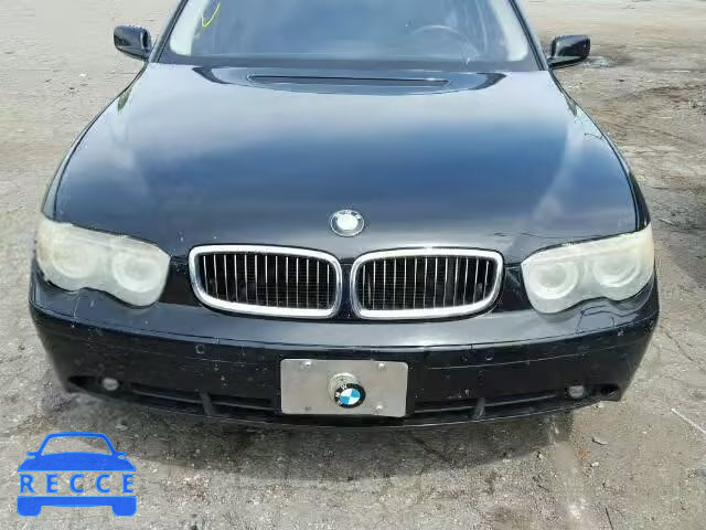 2005 BMW 745I WBAGL63505DP74312 зображення 6