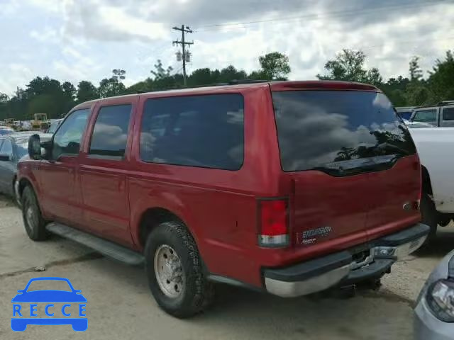 2000 FORD EXCURSION 1FMNU40S8YEC00380 image 2