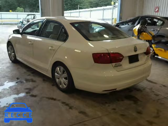 2012 VOLKSWAGEN JETTA SE 3VWDP7AJXCM311267 image 2