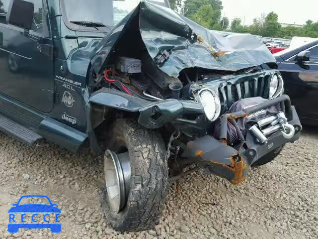 2000 JEEP WRANGLER S 1J4FA59S4YP708922 image 8