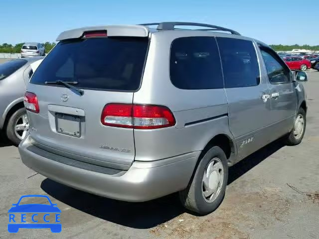 2001 TOYOTA SIENNA LE/ 4T3ZF13C51U378927 зображення 3