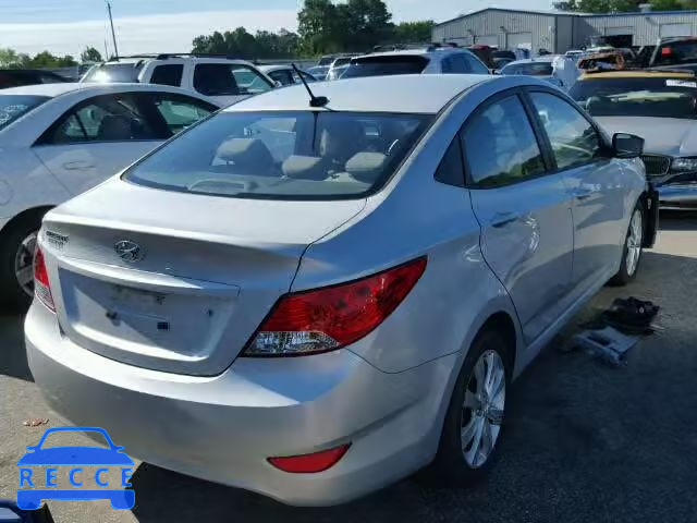 2012 HYUNDAI ACCENT GLS KMHCU4AE1CU051180 image 3