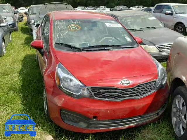 2014 KIA RIO LX KNADM4A39E6388143 image 0