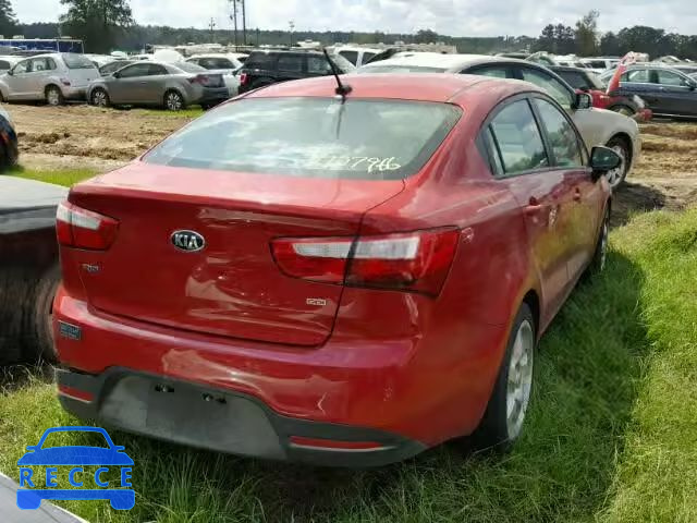 2014 KIA RIO LX KNADM4A39E6388143 image 3