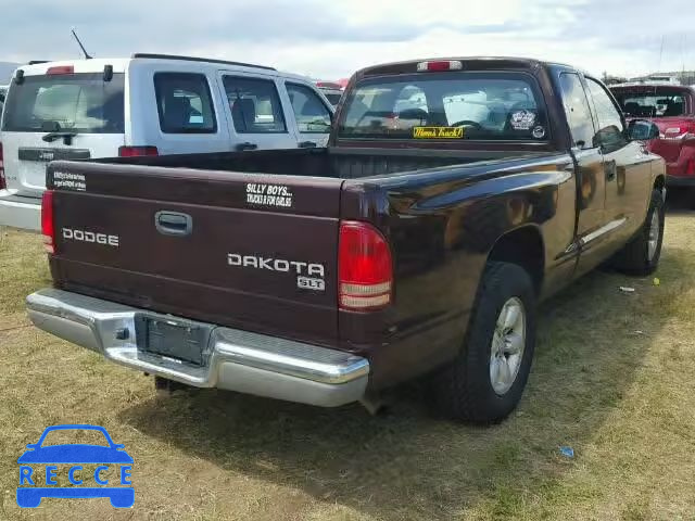 2004 DODGE DAKOTA SLT 1D7GL42N54S559694 зображення 3