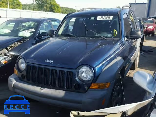 2005 JEEP LIBERTY SP 1J4GK48K25W586365 image 1