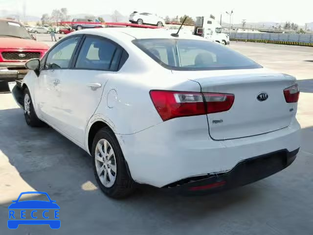 2015 KIA RIO LX KNADM4A38F6521332 image 2