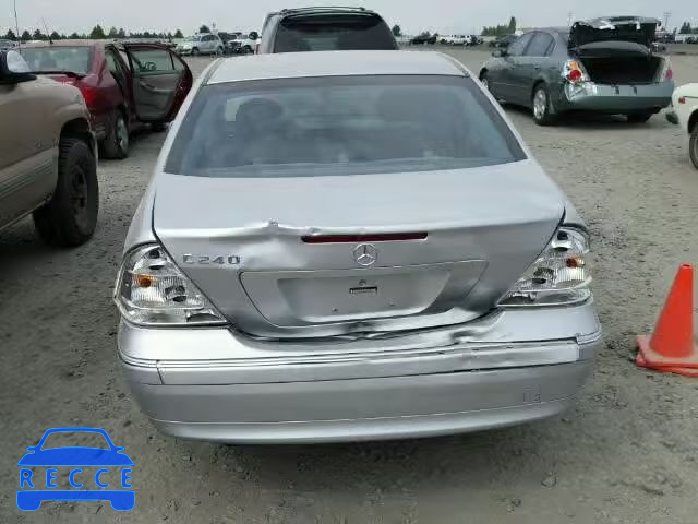 2004 MERCEDES-BENZ C240 WDBRF61J74F552399 image 8