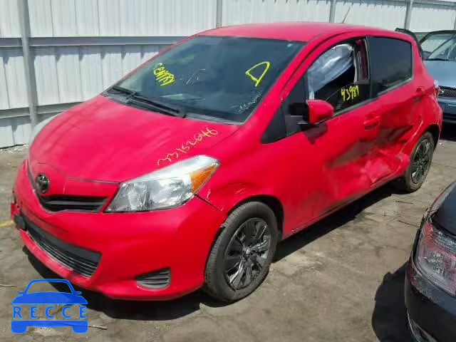 2014 TOYOTA YARIS JTDKTUD3XED577551 зображення 1