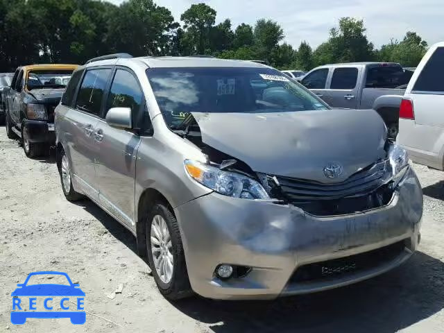 2015 TOYOTA SIENNA XLE 5TDYK3DCXFS542182 image 0