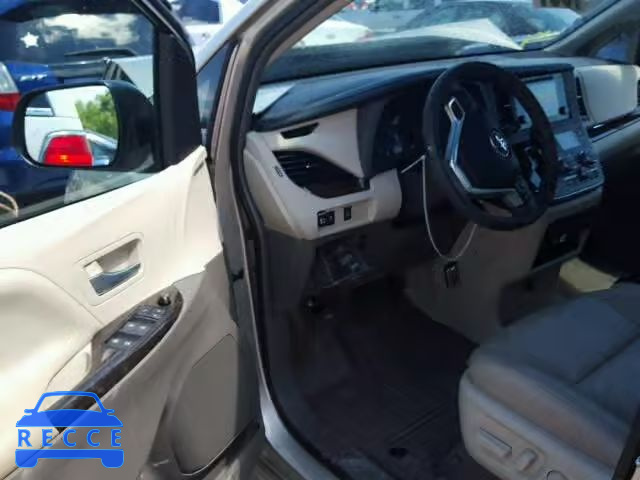 2015 TOYOTA SIENNA XLE 5TDYK3DCXFS542182 image 8