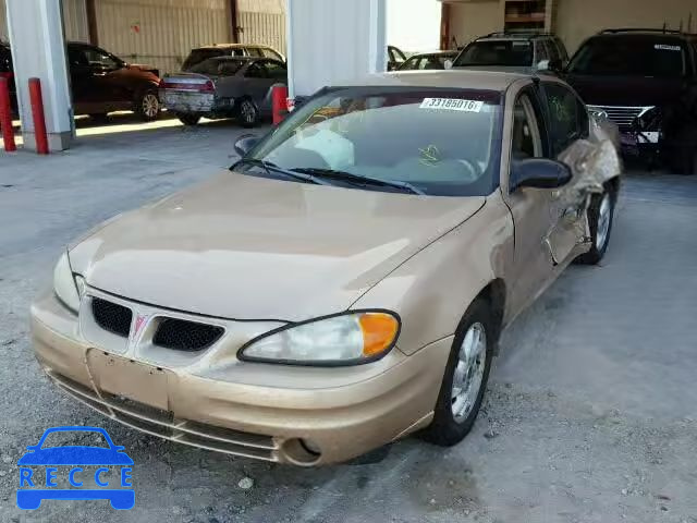 2003 PONTIAC GRAND AM S 1G2NF52F83C123653 зображення 1