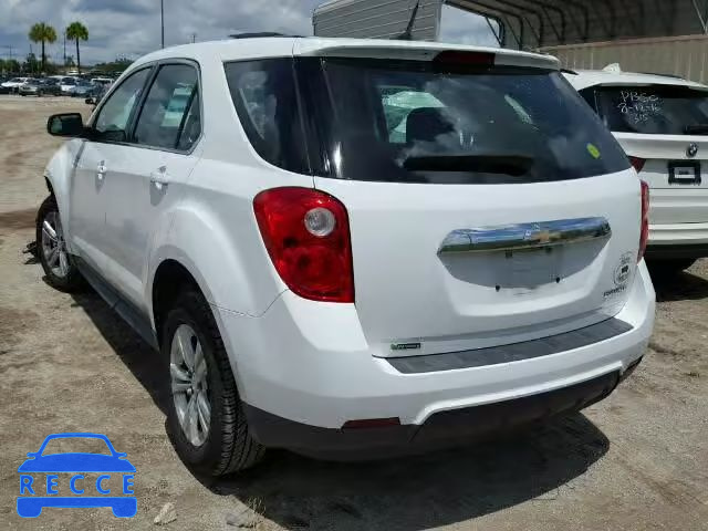 2011 CHEVROLET EQUINOX LS 2GNALBEC9B1230225 image 2