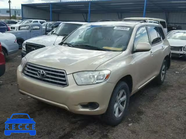 2008 TOYOTA HIGHLANDER JTEES41AX82075413 Bild 1