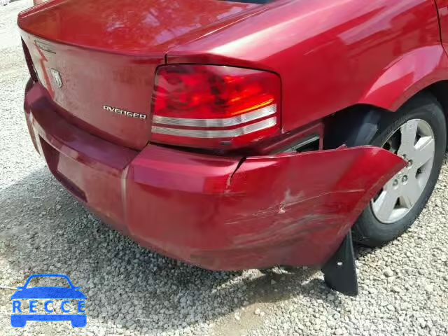 2009 DODGE AVENGER SE 1B3LC46B79N525983 image 9