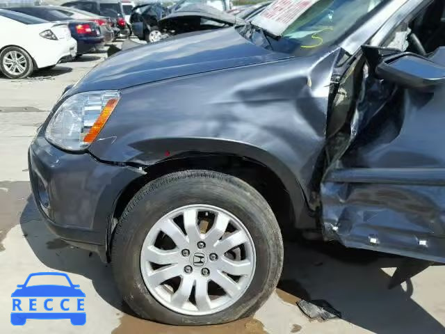 2006 HONDA CR-V SE SHSRD789X6U446179 image 9