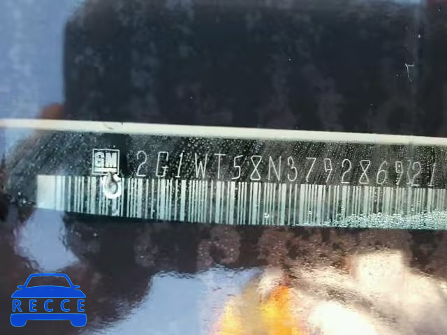 2007 CHEVROLET IMPALA LT 2G1WT58N379286921 image 9