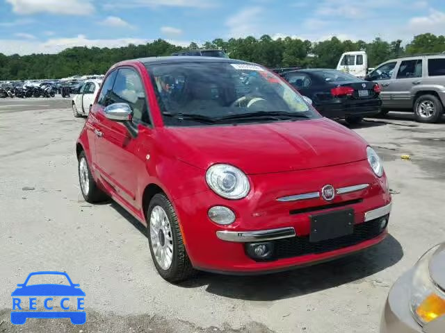 2012 FIAT 500 LOUNGE 3C3CFFCR2CT366188 image 0