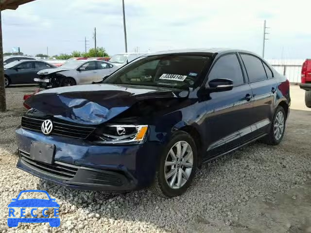 2012 VOLKSWAGEN JETTA SE 3VWDX7AJ0CM310693 image 1