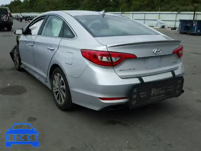 2015 HYUNDAI SONATA SPO 5NPE34AF0FH103731 image 2