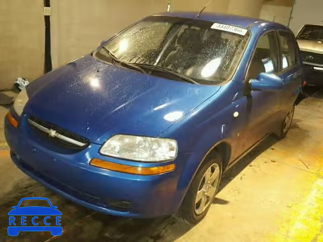 2008 CHEVROLET AVEO/LS KL1TD66638B092275 зображення 1