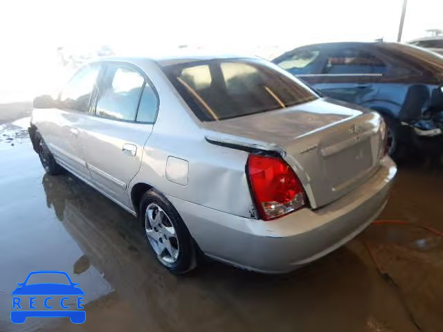 2006 HYUNDAI ELANTRA GL KMHDN46D26U228180 image 2