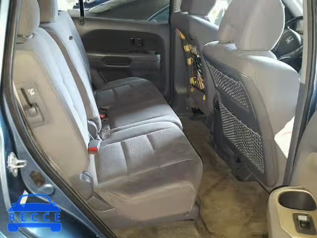 2006 HONDA PILOT EX 5FNYF18486B002927 image 5