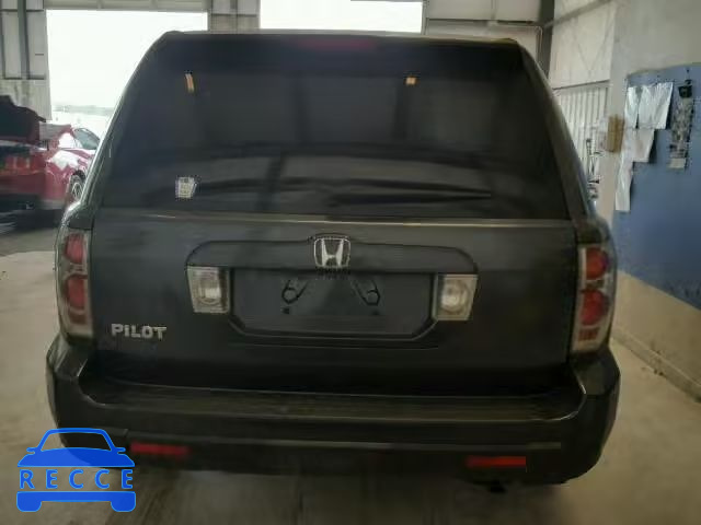 2006 HONDA PILOT LX 5FNYF28186B021442 зображення 9