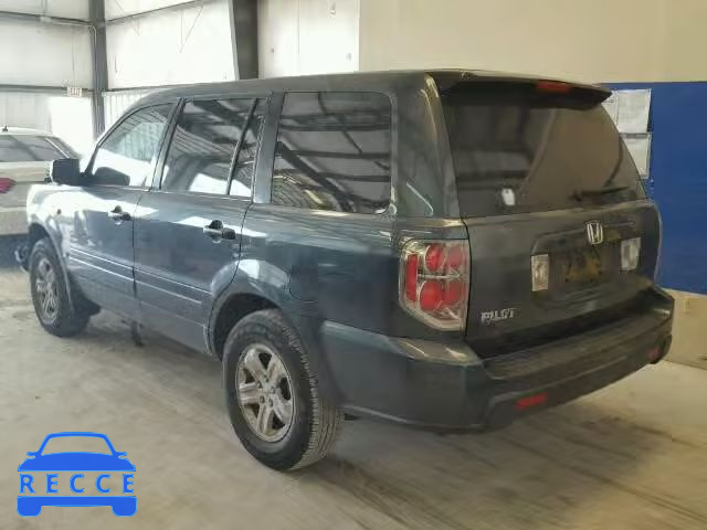 2006 HONDA PILOT LX 5FNYF28186B021442 зображення 2