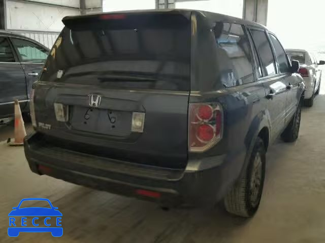 2006 HONDA PILOT LX 5FNYF28186B021442 зображення 3