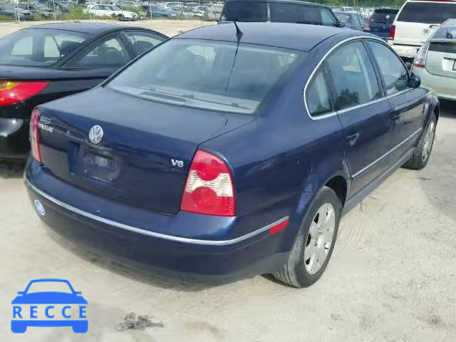 2003 VOLKSWAGEN PASSAT GLX WVWRH63B43P046636 зображення 3